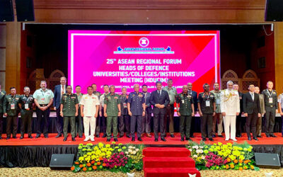 DEFENCE ACADEMY ROYAL BRUNEI ARMED FORCES PARTICIPATES IN 25TH ARF HDUCIM