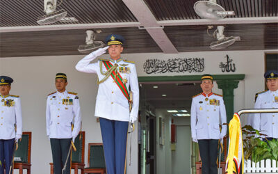 PASSING OUT PARADE CEREMONY FOR ROYAL BRUNEI ARMED FORCES MALE RECRUITS OF THE 171ST INTAKE