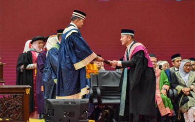 GRADUATION CERTIFICATES PRESENTED TO RBAF OFFICERS AT THE 35th UBD CONVOCATION