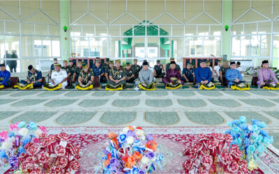 THE MINISTRY OF DEFENCE HOLDS KHATAM AL-QUR’AN FUNCTION IN CONJUNCTION WITH HIS MAJESTY THE SULTAN AND YANG DI-PERTUAN OF BRUNEI DARUSSALAM’S 77TH BIRTHDAY CELEBRATION