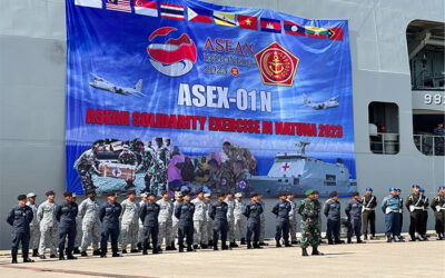 KDB DARULEHSAN PARTICIPATES IN THE ASEAN SOLIDARITY EXERCISE IN NATUNA 2023 (ASEX-01 N 2023)