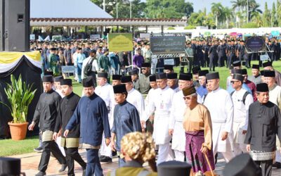 MINISTRY OF DEFENCE PARTICIPATE IN NATIONAL MAULUD NABI MASS GATHERING AND PROCESSION