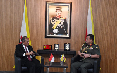 RBAF COMMANDER RECEIVES INTRODUCTORY CALL FROM HIS EXCELLENCY DR. ACHMAD UBAEDILLAH, AMBASSADOR EXTRAORDINARY AND PLENIPOTENTIARY OF THE REPUBLIC OF INDONESIA TO BRUNEI DARUSSALAM