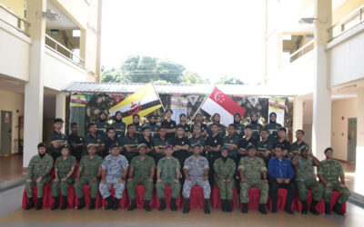 THE ROYAL BRUNEI MALAY RESERVE REGIMENT HOLDS BRUNEI INTERNATIONAL CADET EXCHANGE PROGRAM