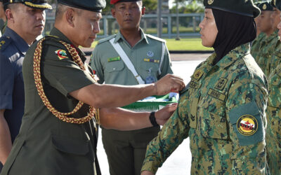 30 RBAF CONTINGENT FOR UNIFIL UNDER THE MALAYSIAN BATTALION 850-10 RETURN HOME SAFELY