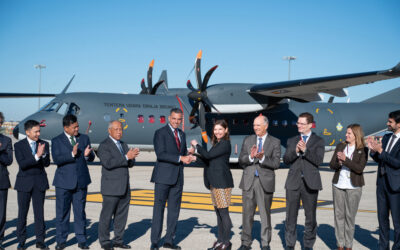 ACCEPTANCE AND SIGNING CEREMONY FOR THE CUSTOMER ACCEPTANCE TEST CERTIFICATE FOR THE FIRST C295MW AIRCRAFT OF THE ROYAL BRUNEI AIR FORCE IN SAN PABLO, SEVILLE, SPAIN