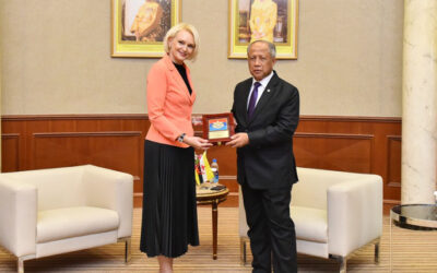 MINISTER AT THE PRIME MINISTER’S OFFICE AND MINISTER OF DEFENCE II RECEIVES A COURTESY CALL FROM NON-RESIDENT AMBASSADOR OF UKRAINE TO BRUNEI DARUSSALAM