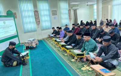 THANKSGIVING PRAYER CEREMONY FOR THE 52ND ANNIVERSARY CELEBRATION OF THE ROYAL BRUNEI ARMED FORCE MILITARY CADETS