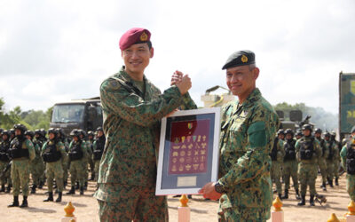 ROYAL BRUNEI LAND FORCE AND SINGAPORE ARMY CONCLUDES EXERCISE MAJU BERSAMA 26/2023