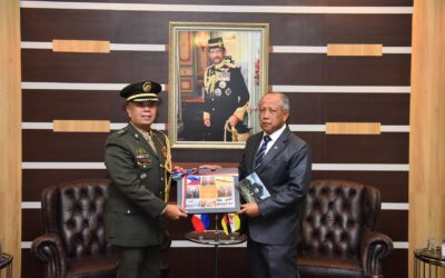 MINISTER AT THE PRIME MINISTER’S OFFICE AND MINISTER OF DEFENCE II RECEIVES FAREWELL CALL FROM OUTGOING DEFENCE ATTACHÉ OF THE REPUBLIC OF THE PHILIPPINES