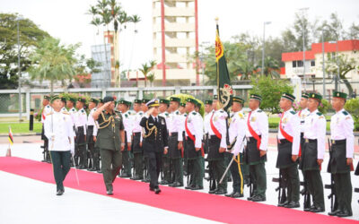 CHIEF OF DEFENCE FORCE SINGAPORE ARMED FORCES OFFICIAL VISIT TO THE MINISTRY OF DEFENCE BRUNEI DARUSSALAM