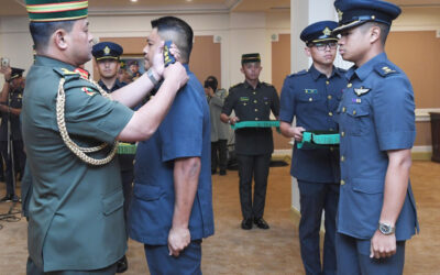 TWO ROYAL BRUNEI ARMED FORCES SENIOR OFFICERS PROMOTED