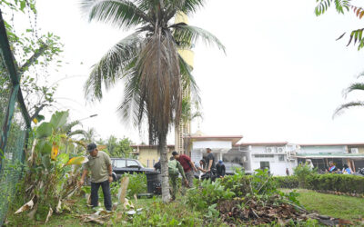 THE MINISTRY OF DEFENCE CONDUCTS A CLEANING CAMPAIGN IN THE TEMBURONG DISTRICT