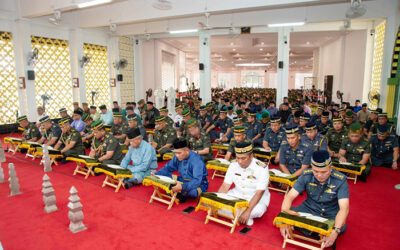 MINISTRY OF DEFENCE HELD A READING OF SURAH YASSIN AND TAHLIL CEREMONY AT THE ROYAL MAUSOLEUM
