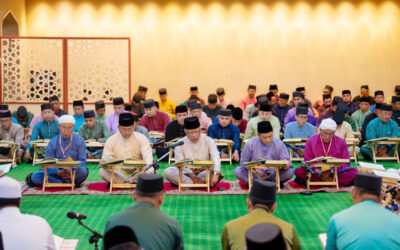 MINISTRY OF DEFENCE PARTICIPATED IN THE NIGHTLY TADARUS AL-QUR’AN FUNCTION DURING RAMADHAN AT ISTANA NURUL IMAN 1445 HIJRAH/2024 MASIHI
