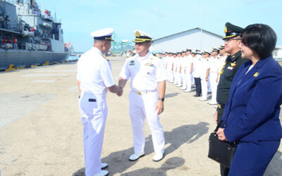 ROYAL THAI NAVY SHIPS IN BRUNEI DARUSSALAM FOR A GOODWILL VISIT