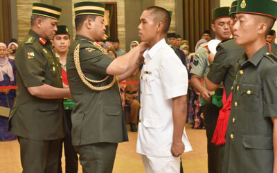APPOINTMENT CEREMONY OF OFFICER CADETS INTAKE 23, OFFICER CADET SCHOOL, DEFENCE ACADEMY ROYAL BRUNEI ARMED FORCES