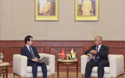 MINISTER AT THE PRIME MINISTER’S OFFICE AND MINISTER OF DEFENCE II RECEIVES COURTESY CALL FROM THE AMBASSADOR EXTRAORDINARY AND PLENIPOTENTIARY OF THE SOCIALIST REPUBLIC OF VIET NAM TO BRUNEI DARUSSALAM