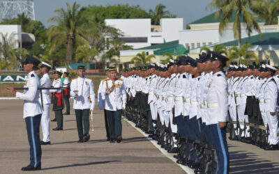 PASSING OUT PARADE CEREMONY FOR ROYAL BRUNEI ARMED FORCES MALE RECRUITS OF THE INTAKE 173