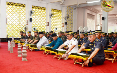 YASSIN AND TAHLIL FUNCTION IN CONJUNCTION WITH THE ROYAL BRUNEI ARMED FORCES 63RD ANNIVERSARY