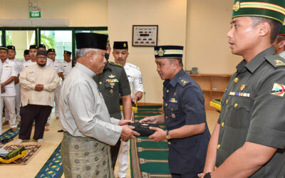 DOA SELAMAT CEREMONY FOR DEPARTING MEMBERS OF THE INDEPENDENT DECOMMISSIONING BODY VERIFICATION, MONITORING AND ASSISTANCE TEAM 6/2024 (IDB VMAT 6/2024), MINDANAO, REPUBLIC OF THE PHILIPPINES
