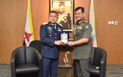 RBAF COMMANDER RECEIVES COURTESY CALL FROM COMMANDER-IN-CHIEF OF ROYAL THAI AIR FORCE