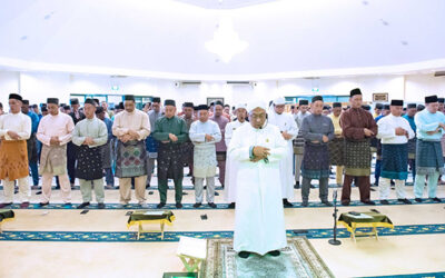 MINISTRY OF DEFENCE HOLDS SUNAT HARI RAYA AIDIL ADHA PRAYERS 1445 HIJRAH