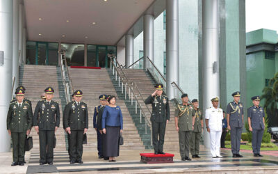 CHIEF OF DEFENCE FORCES, ROYAL THAI ARMED FORCES OFFICIAL VISIT TO THE MINISTRY OF DEFENCE BRUNEI DARUSSALAM
