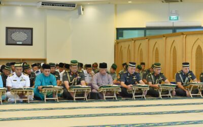 DOA KESYUKURAN CEREMONY FOR THE RETURN OF THE ROYAL BRUNEI ARMED FORCES CONTINGENT INDEPENDENT DECOMMISSIONING BODY, VERIFICATION, MONITORING AND ASSISTANCE TEAM 5/2023
