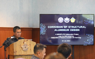 MINISTRY OF DEFENCE AND UNIVERSITI TEKNOLOGI BRUNEI CELEBRATE INAUGURAL JOINT PROJECT CLOSURE CEREMONY