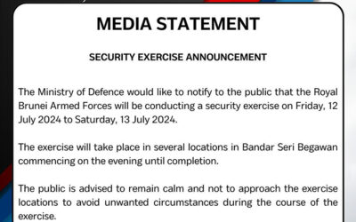 MEDIA STATEMENT : SECURITY EXERCISE ANNOUNCEMENT