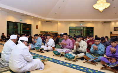 DOA KESYUKURAN CEREMONY TO COMMEMORATE HIS MAJESTY THE SULTAN AND YANG DI-PERTUAN OF BRUNEI DARUSSALAM’S 78TH BIRTHDAY