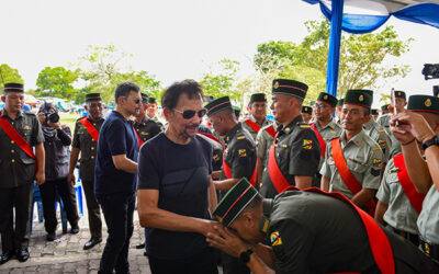 MINISTRY OF DEFENCE PARTICIPATES IN THE GET-TOGETHER WITH CITIZENS AND RESIDENTS OF TUTONG DISTRICT IN CONJUNCTION WITH HIS MAJESTY’S 78TH BIRTHDAY CELEBRATION