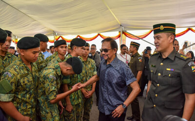 MINISTRY OF DEFENCE PARTICIPATES IN THE GET-TOGETHER WITH CITIZENS AND RESIDENTS OF TEMBURONG IN CONJUNCTION WITH HIS MAJESTY’S 78TH BIRTHDAY CELEBRATION