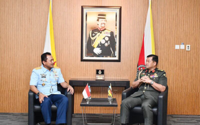 RBAF COMMANDER RECEIVES COURTESY CALL FROM CHIEF OF STAFF, INDONESIAN AIR FORCE