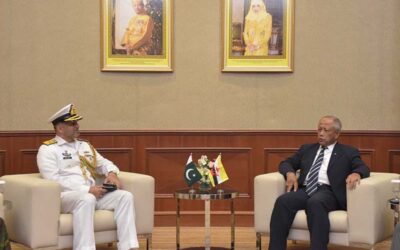 MINISTER AT THE PRIME MINISTER’S OFFICE AND MINISTER OF DEFENCE II RECEIVES INTRODUCTORY CALL FROM THE  PAKISTAN NON-RESIDENT DEFENCE ADVISER ACCREDITED TO RBUNEI DARUSSALAM