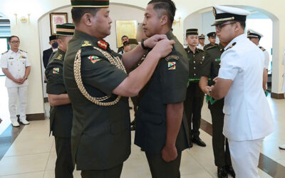53 ROYAL BRUNEI ARMED FORCES OFFICERS PROMOTED