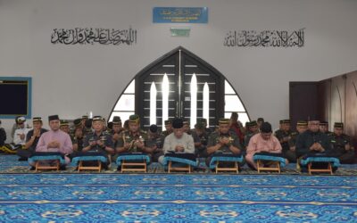 DOA KESYUKURAN CEREMONY FOR THE RETURN OF ROYAL BRUNEI ARMED FORCES (RBAF) CONTINGENT UPON COMPLETION OF THE ‘OPERASI BADAI TADUH’ HUMANITARIAN ASSISTANCE AND DISASTER RELIEF (HADR) MISSION IN THE REPUBLIC OF THE PHILIPPINES