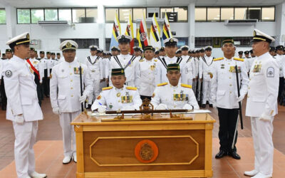 CHANGE OF COMMAND CEREMONY FOR ROYAL BRUNEI ARMED FORCES’ (RBAF) SERGEANT MAJOR