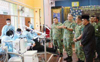 HEALTH AND DENTAL ROADSHOW IN CONJUNCTION WITH THE ROYAL BRUNEI ARMED FORCES 63RD ANNIVERSARY AT KAMPONG MENUNGGOL