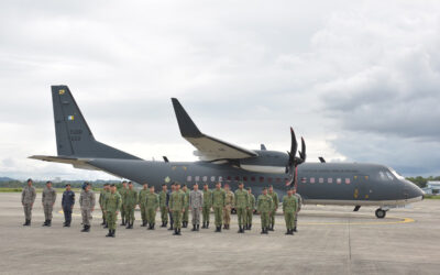 ROYAL BRUNEI ARMED FORCES (RBAF) MALAYSIAN BATTALION (MALBATT) 850-11 CONTINGENT RETURNS HOME SAFELY