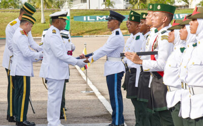 PASSING OUT PARADE CEREMONY FOR THE ROYAL BRUNEI ARMED FORCES MALE RECRUITS OF THE 175TH INTAKE AND FEMALE RECRUITS OF THE 59TH INTAKE