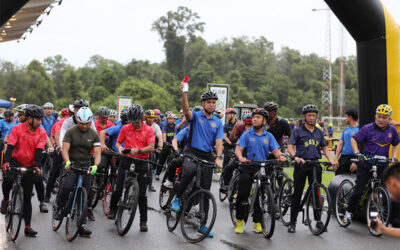 CYCLING EVENT IN CONJUNCTION WITH THE ROYAL BRUNEI ARMED FORCES 63rd ANNIVERSARY