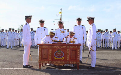 CHANGE OF COMMAND CEREMONY FOR THE COMMANDER OF ROYAL BRUNEI NAVY
