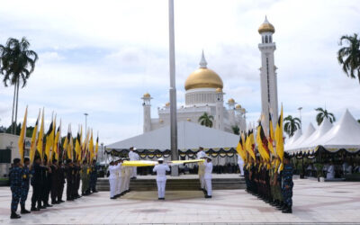 FLAG LOWERING CEREMONY IN CONJUNCTION WITH BRUNEI DARUSSALAM’S 41st NATIONAL DAY