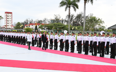 OFFICIAL VISIT BY COORDINATING MINISTER FOR PUBLIC AFFAIRS AND MINISTER FOR DEFENCE OF THE REPUBLIC OF SINGAPORE TO BRUNEI DARUSSALAM