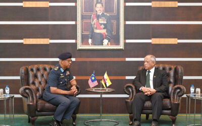 OFFICIAL VISIT OF THE CHIEF OF THE ROYAL MALAYSIAN AIR FORCE