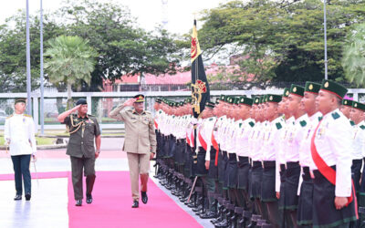 THE CHAIRMAN JOINT CHIEFS OF STAFF COMMITTEE PAKISTAN ARMED FORCES INTRODUCTORY VISIT TO THE MINISTRY OF DEFENCE OF BRUNEI DARUSSALAM