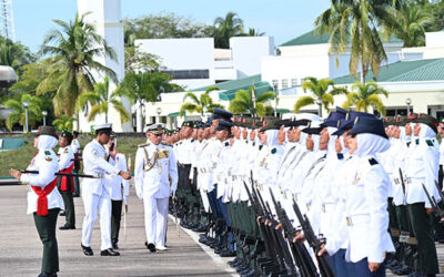 PASSING-OUT PARADE FOR MALE RECRUITS OF THE 178TH INTAKE AND FEMALE RECRUITS OF THE 60TH INTAKE THE ROYAL BRUNEI ARMED FORCES