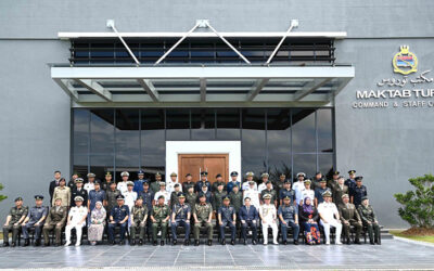 THE OPENING CEREMONY OF 16TH COMMAND AND STAFF COURSE